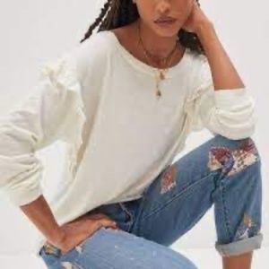 Anthropologie: Pilcro Long-Sleeve Blouse